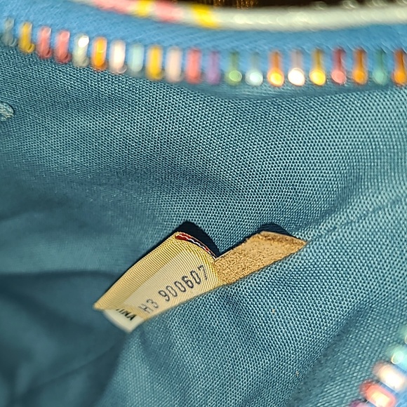 Dooney and Bourke logo baby blue bag purse - Picture 6 of 7